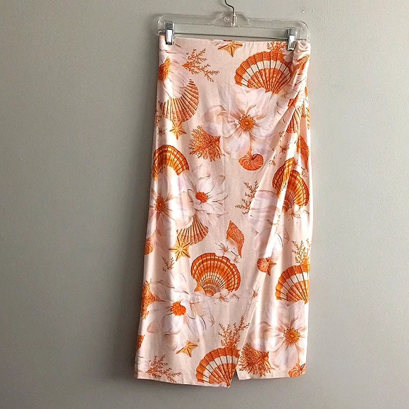 NWT Farm Rio Getaway Midi Skirt - Picture 5 of 7
